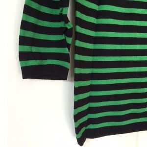 Zara Sweaters - Zara black and green striped sweater Zara Sweaters - Zara black and green striped sweater
