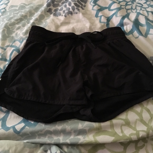 Black Running shorts