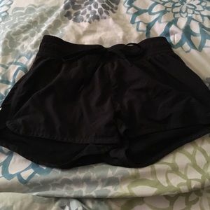 Black Running shorts