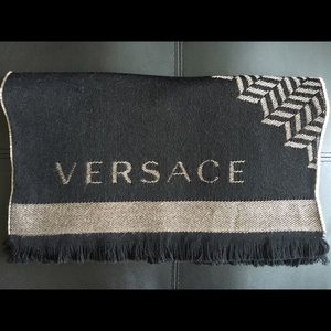 Black Beige Versace Scarf