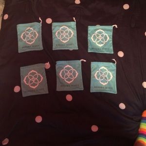 6 Kendra Scott Jewelry bags!