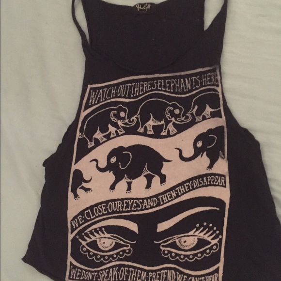 Elephant Graphic Tank