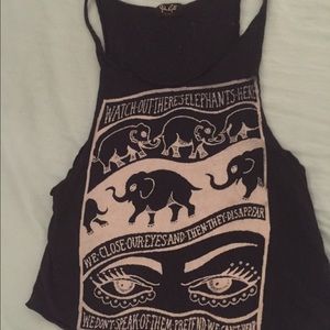 Elephant Graphic Tank