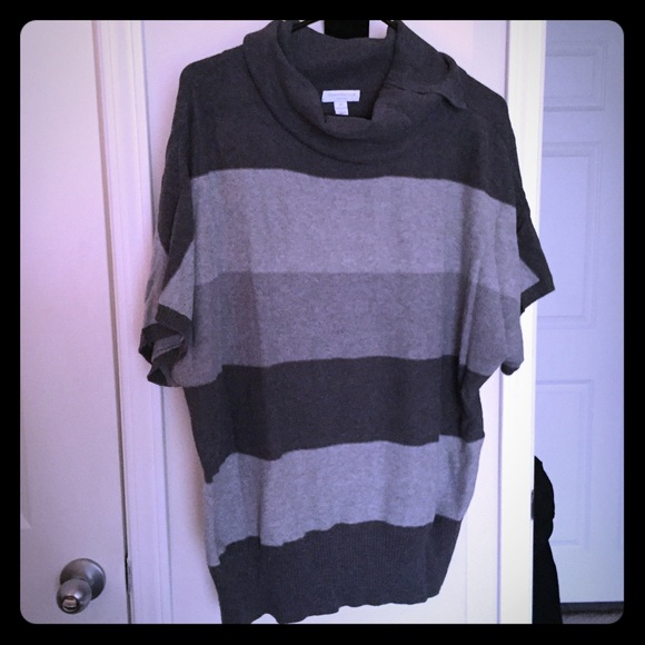 Charter Club ~ MultiGrey Striped Sweater 🌻