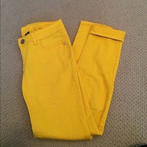 Yellow jeans