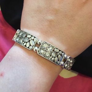 Sterling Silver and CZ bracelet