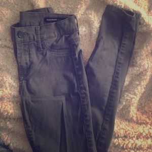 Black Orchid Grey skinny jeans, Sz 26