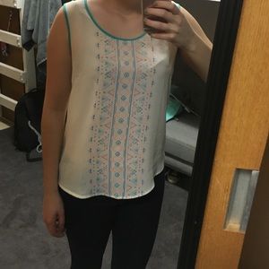 Tribal Print Tank Top