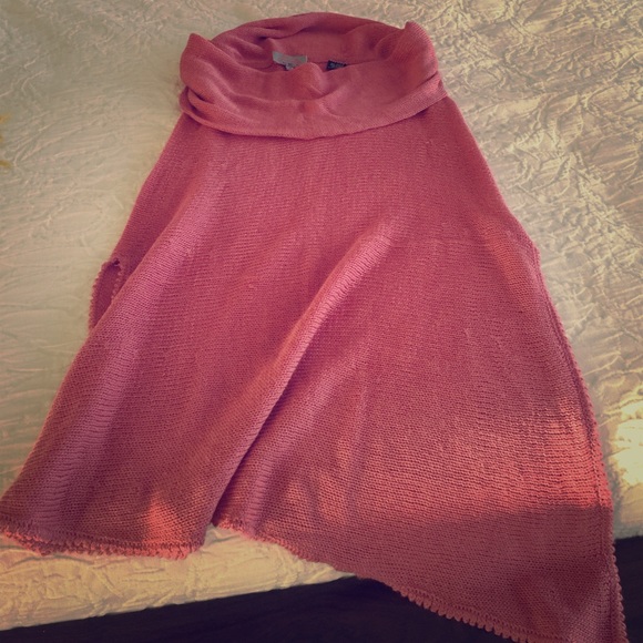 Lucie by Nellik, pink off the shoulder poncho.