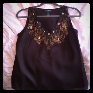 NWOT Ralph Lauren sequined tank