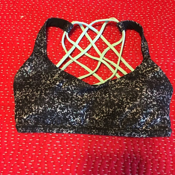 Lululemon Free To Be Bra. Size 4. Rocky Road. Rare