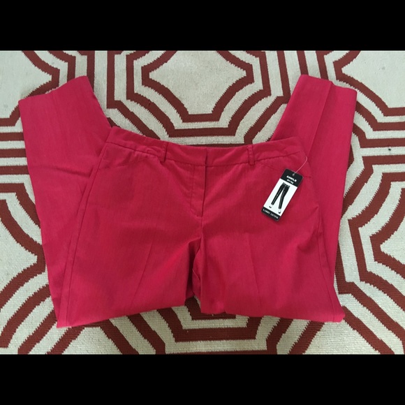 Ankle slim leg pants