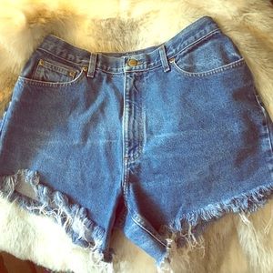 LL BEAN high waisted shorts