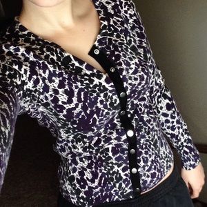 Purple button up shirt