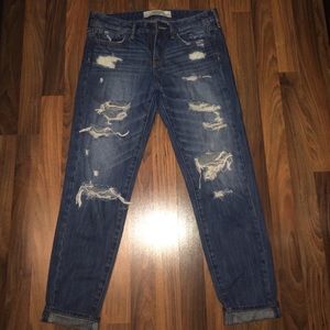 Abercrombie and Fitch cropped jeans/capris