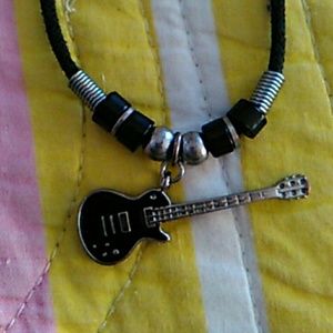 Guitar necklace