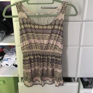 Forever 21 pattern tank