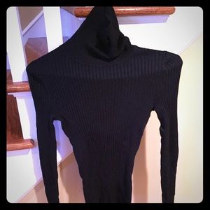 Express black turtleneck