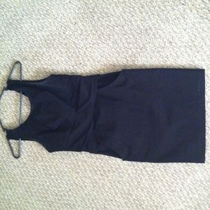 Size 5 Black mini dress with pockets