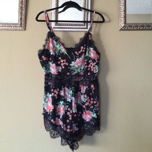 LF floral romper- festival ready!