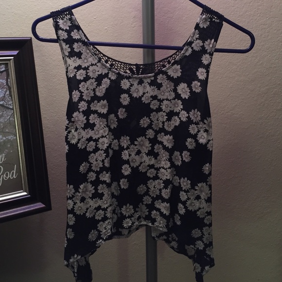 Floral crop top