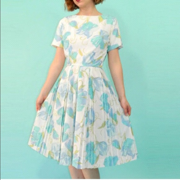 Vintage blue dress
