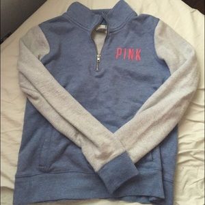 PINK VS half/quarter zip sweatshirt 🌟TRADED🌟