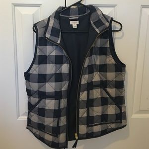 Jcrew puffer vest!