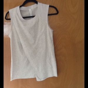 Lululemon Athletica Beige Sleeveless Top