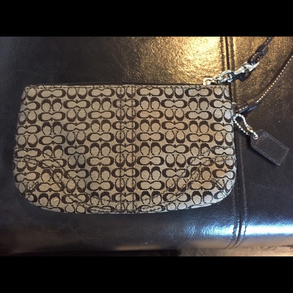 Authentic Coach wristlet - Picture 2 of 2