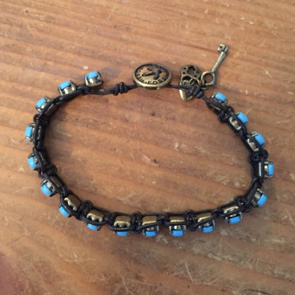 NWOT Fossil turquoise bracelet