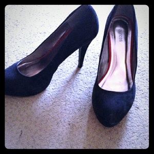 Black heels