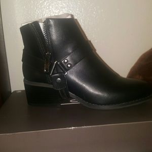Black Buckle bootie