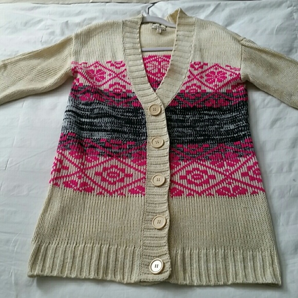 Thick cardigan
