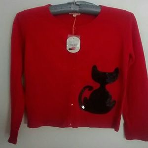 Bluezoo Cat Cardigan