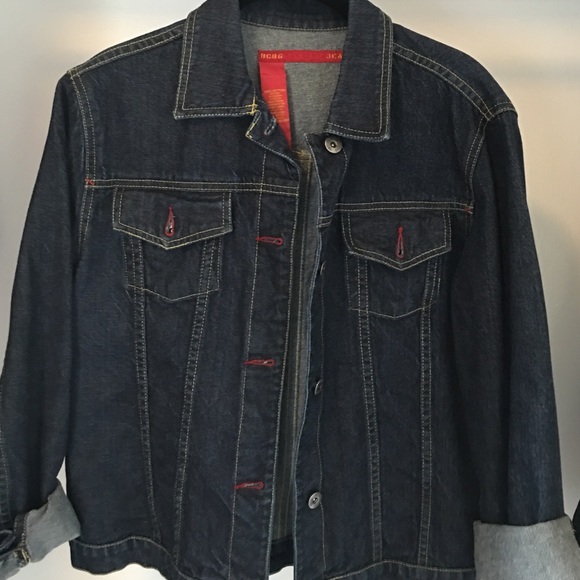 BCBG Max Azria Jean Jacket - Picture 1 of 4