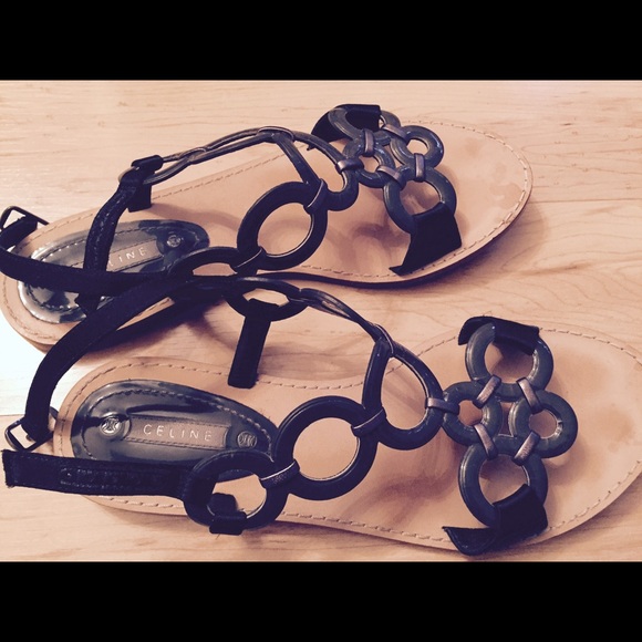 Celine Gladiator Ring Sandal - Picture 2 of 4
