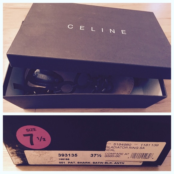 Celine Gladiator Ring Sandal - Picture 3 of 4