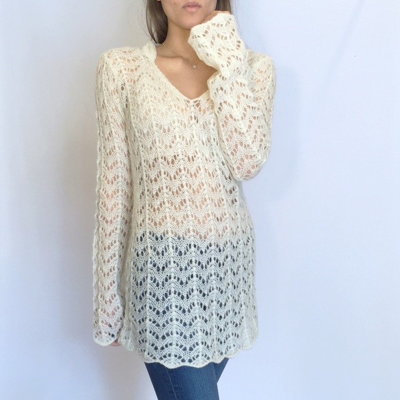 NWT wooden ships knitted sweater