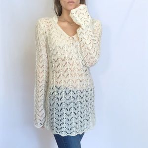 NWT wooden ships knitted sweater