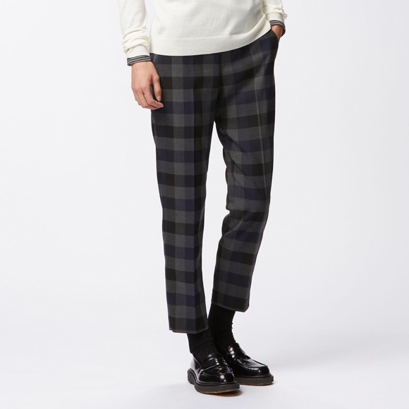 Ankle length, check pattern, pants. NWOT