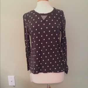Polka Dot Sweatshirt