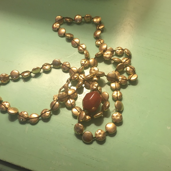 Gold Lucky Brand Necklace