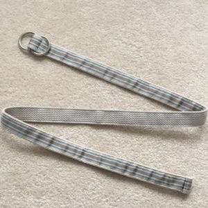 Striped Canvas Belt