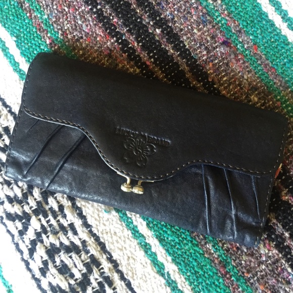 Lucky Brand Leather Wallet - Navy