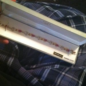 18 KT over Sterling Silver BNWB