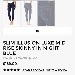 7 for all mankind mid rise skinny