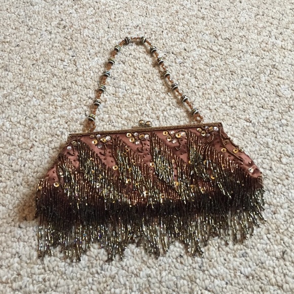 Handbags - Beaded clutch purse