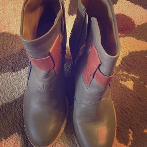 Lucky Penny Anthropologie booties sz6.5