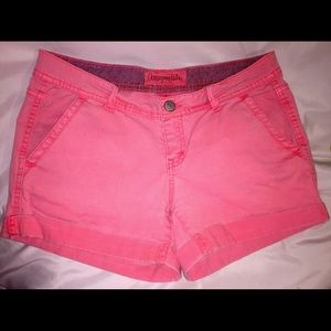 Coral shorts
